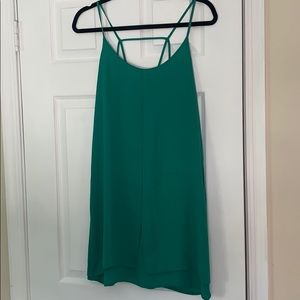Green dress